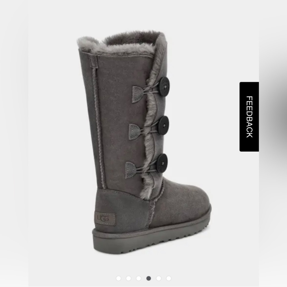 Ugg Bailey Button Triplet Ii Boot In Gray - image 4
